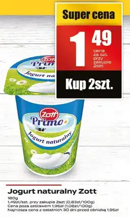 Supeco Jogurt naturalny Zott oferta