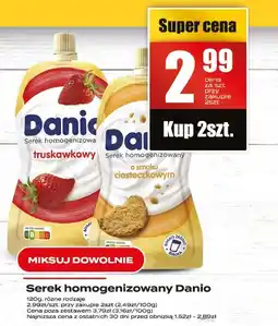 Supeco Serek homogenizowany Danio oferta