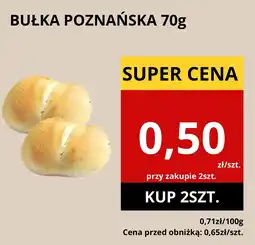 Supeco Bułka poznańska 70g Supeco oferta