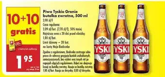 Biedronka Piwo Tyskie Gronie butelka zwrotna, 500 ml oferta