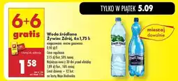Biedronka Woda źródlana Żywiec Zdrój 6x1,75 l oferta