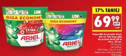 Biedronka Kapsułki do prania Ariel, 60 szt. lub Kapsułki do prania Ariel All in One, 70 szt oferta