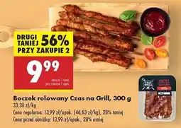 Biedronka Boczek rolowany Czas na Grill, 300 g oferta