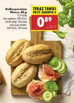 Biedronka bułka poranna fitness , 80 g oferta