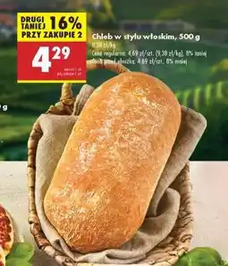 Biedronka Chleb w stylu włoskim, 500 g oferta