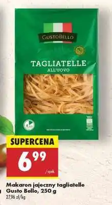 Biedronka Makaron jajeczny tagliatelle Gusto Bello, 250 g oferta