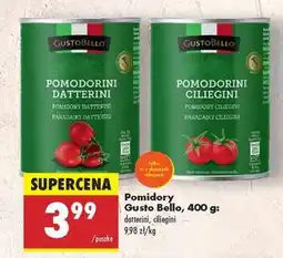 Biedronka Pomidory Gusto Bello, 400 g oferta