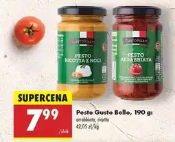 Biedronka Pesto Gusto Bello, 190 g oferta