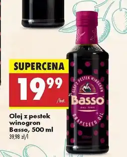 Biedronka Olej z pestek winogron Basso, 500 ml oferta