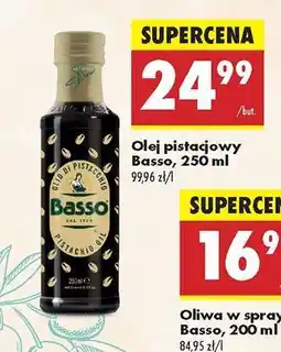 Biedronka Olej pistacjowy Basso, 250 ml oferta
