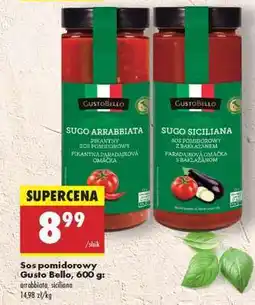 Biedronka Sos pomidorowy Gusto Bello, 600 g oferta