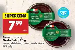 Biedronka Deser z ricottą Gusto Bello, 95 g oferta