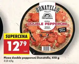 Biedronka Pizza double pepperoni Donatello, 410 g oferta