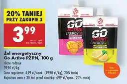 Biedronka Żel energetyczny Go Active PZPN , 100 g oferta
