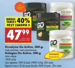 Biedronka Kreatyna Go Active, 300 g oferta