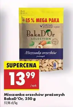 Biedronka Mieszanka orzechów prażonych BakaD'Or 250 g oferta