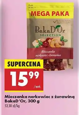 Biedronka Mieszanka nerkowiec z żurawiną BakaD’Or, 300 g oferta