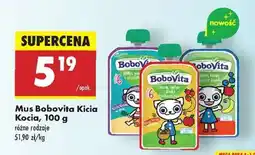 Biedronka Mus Bobovita Kicia Kocia, 100 g oferta