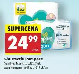 Biedronka Chusteczki Pampers oferta