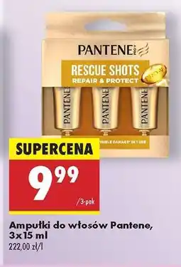 Biedronka Ampułki do włosów Pantene, 3x15 ml oferta