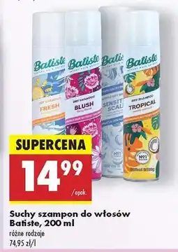 Biedronka Suchy szampon do włosów Batiste, 200 ml oferta