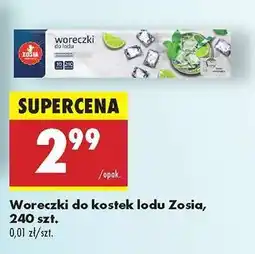 Biedronka Woreczki do kostek lodu Zosia, 240 szt oferta