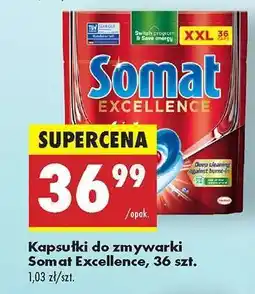 Biedronka Kapsułki do zmywarki Somat Excellence , 36 szt oferta
