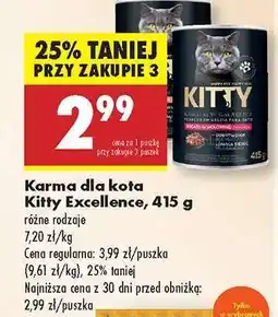 Biedronka Karma dla kota Kitty Excellence, 415 g oferta