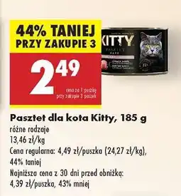 Biedronka Pasztet dla kota Kitty, 185 g oferta