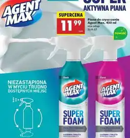 Biedronka Piana do czyszczenia Agent Max, 450 ml oferta
