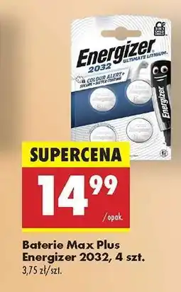 Biedronka Baterie Max Plus Energizer 2032, 4 szt oferta