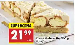 Biedronka Ciasto biała trufla, 500 g oferta