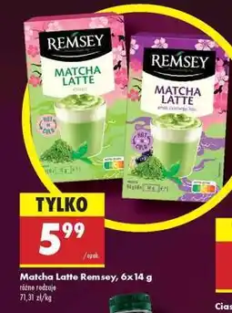 Biedronka Matcha Latte Remsey, 6x14 g oferta