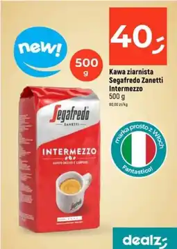 Dealz Kawa ziarnista Segafredo Zanetti Intermezzo oferta