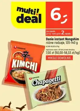 Dealz Danie instant Nongshim oferta