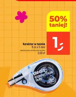 Dealz Korektor w taśmie oferta