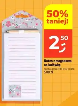 Dealz Notes z magnesem na lodówkę oferta