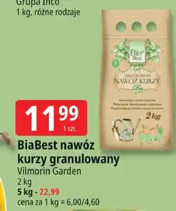 E.Leclerc Nawóz kurzy granulowany BiaBest Vilmorin Garden oferta