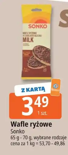 E.Leclerc Wafle ryżowe Sonko oferta