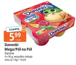 E.Leclerc Jogurt Danonki Mega/Pół na Pół Danone oferta