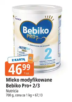 E.Leclerc Mleko modyfikowane Bebiko Pro+ 2/3 oferta