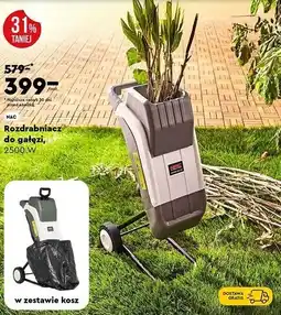 Biedronka Rozdrabniacz do gałęzi NAC oferta