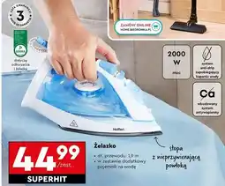 Biedronka Żelazko 2000w Hoffen oferta