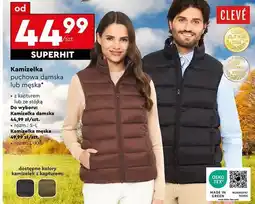 Biedronka Kamizelka puchowa l-xxl Cleve oferta