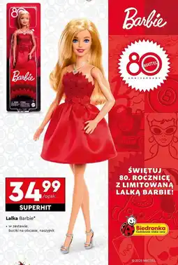 Biedronka Lalka barbie Mattel oferta