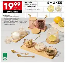 Biedronka Pojemniki z ozdobnymi łyżeczkami Smukee oferta