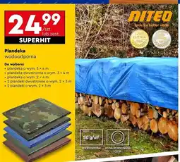 Biedronka Plandeka dwustronna 2 x 3 m Niteo Tools oferta