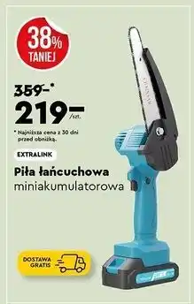 Biedronka Piła łancuchowa Extralink oferta