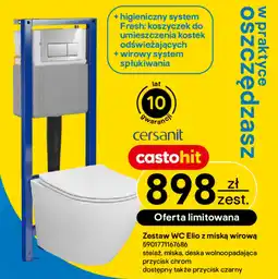 Castorama Zestaw wc Cersanit oferta