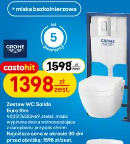 Castorama Zestaw podtynkowy Grohe oferta